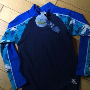 Long sleeved swim shirt - new with tags - UPF 50+